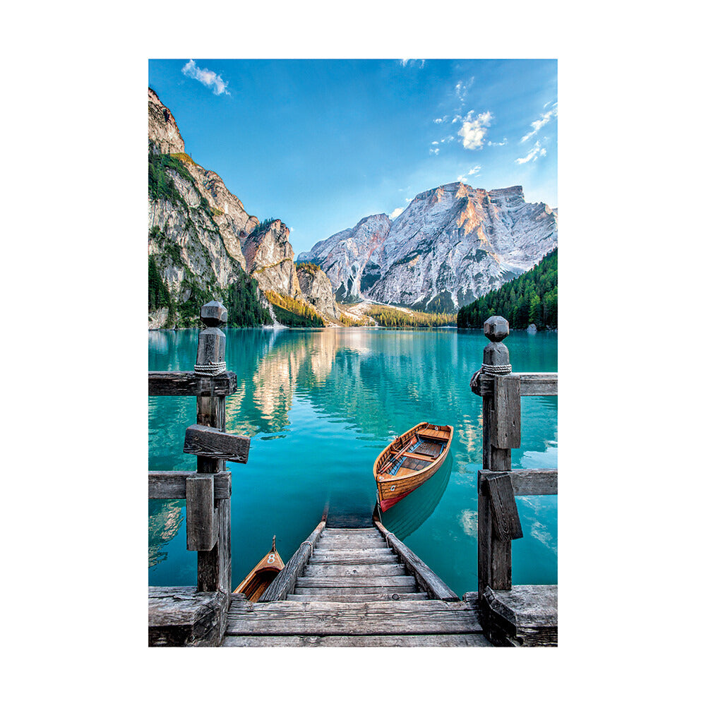 Clementoni Puzzle High Quality Collection Λίμνη Braies 500 Τμχ – εικόνα προϊόντος 2