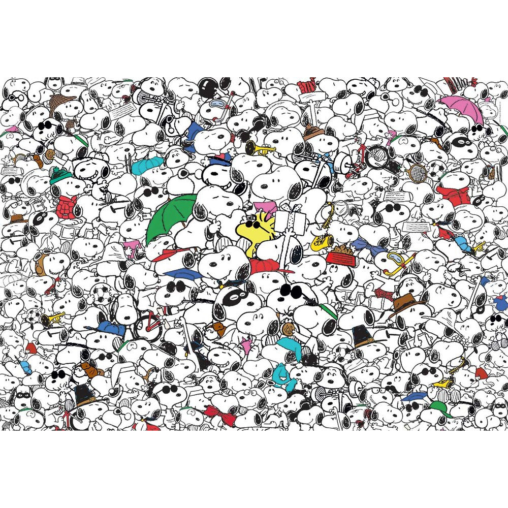 Clementoni Puzzle Impossible Peanuts 1000 Τμχ – εικόνα προϊόντος 2