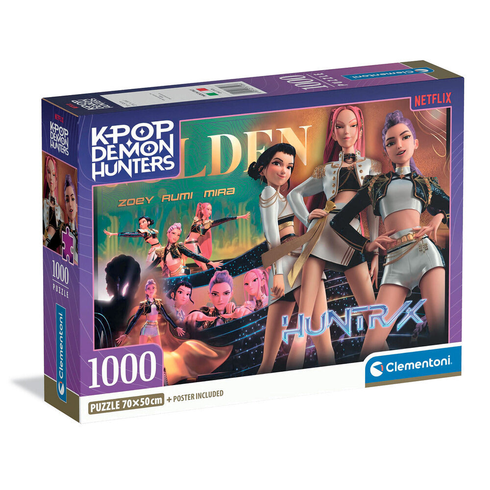 Clementoni PuzzleHigh Quality K-Pop Demon Hunters Compact Box 1000 Τμχ – εικόνα προϊόντος 8