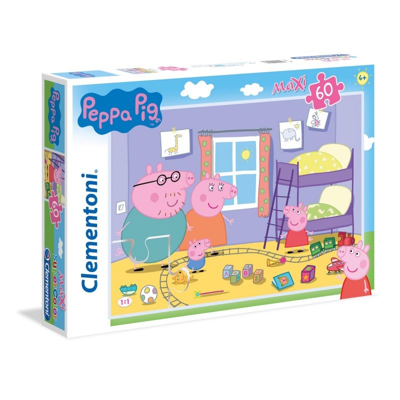 Clementoni Puzzle 60 Maxi S.C Peppa Pig