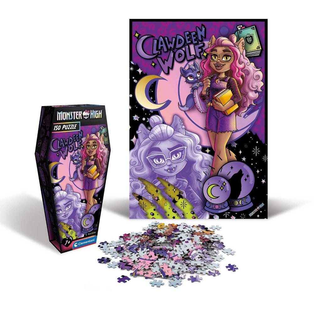 CLEMENTONIClementoni Παιδικό Puzzle Monster High Coffin Pack Clawdeen Wolf 150 τμχpapell.gr