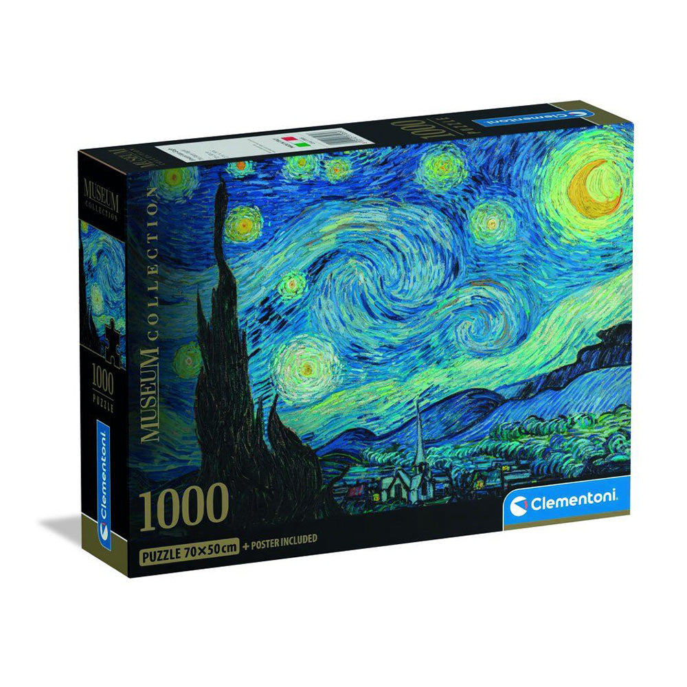 ClementoniClementoni Puzzle Museum Van Gogh Έναστρη Νύχτα 1000Τμχpapell.gr