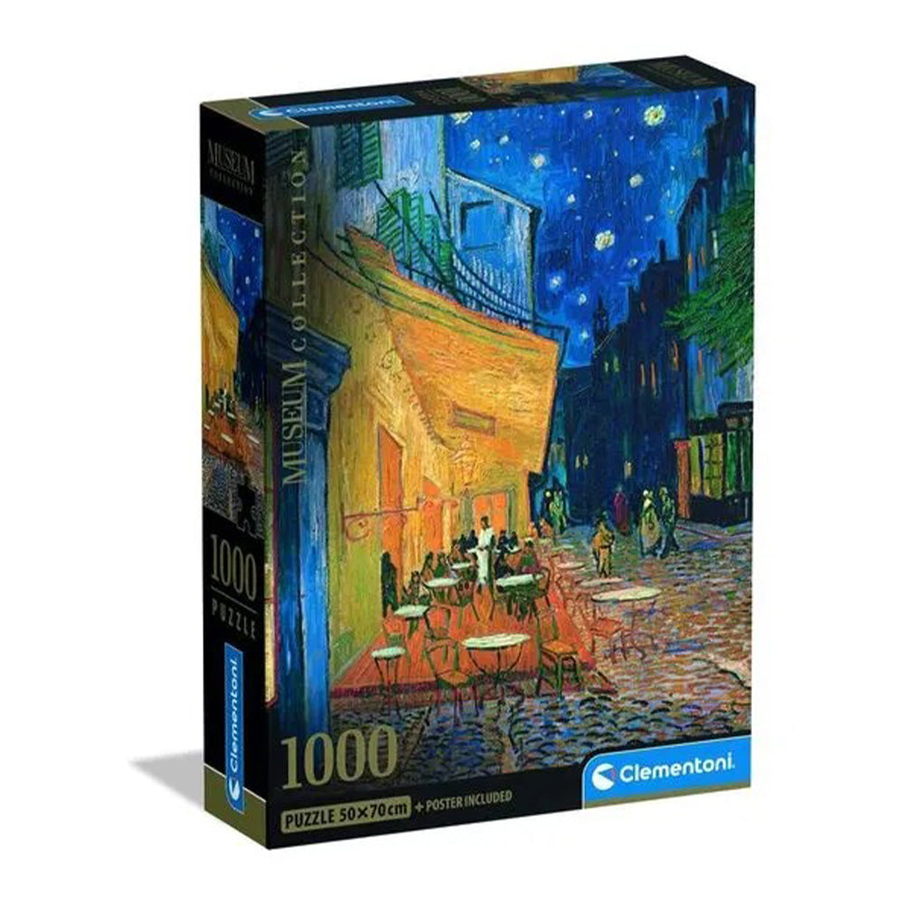 ClementoniClementoni Puzzle Museum Van Gogh Καφέ Τη Νύχτα 1000Τμχpapell.gr