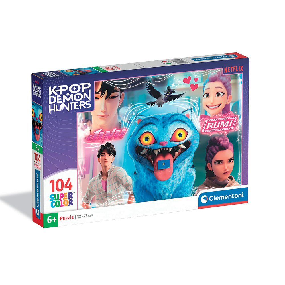 Clementoni Παιδικό Puzzle Super Color K-Pop Demon Hunters 104 Τμχ