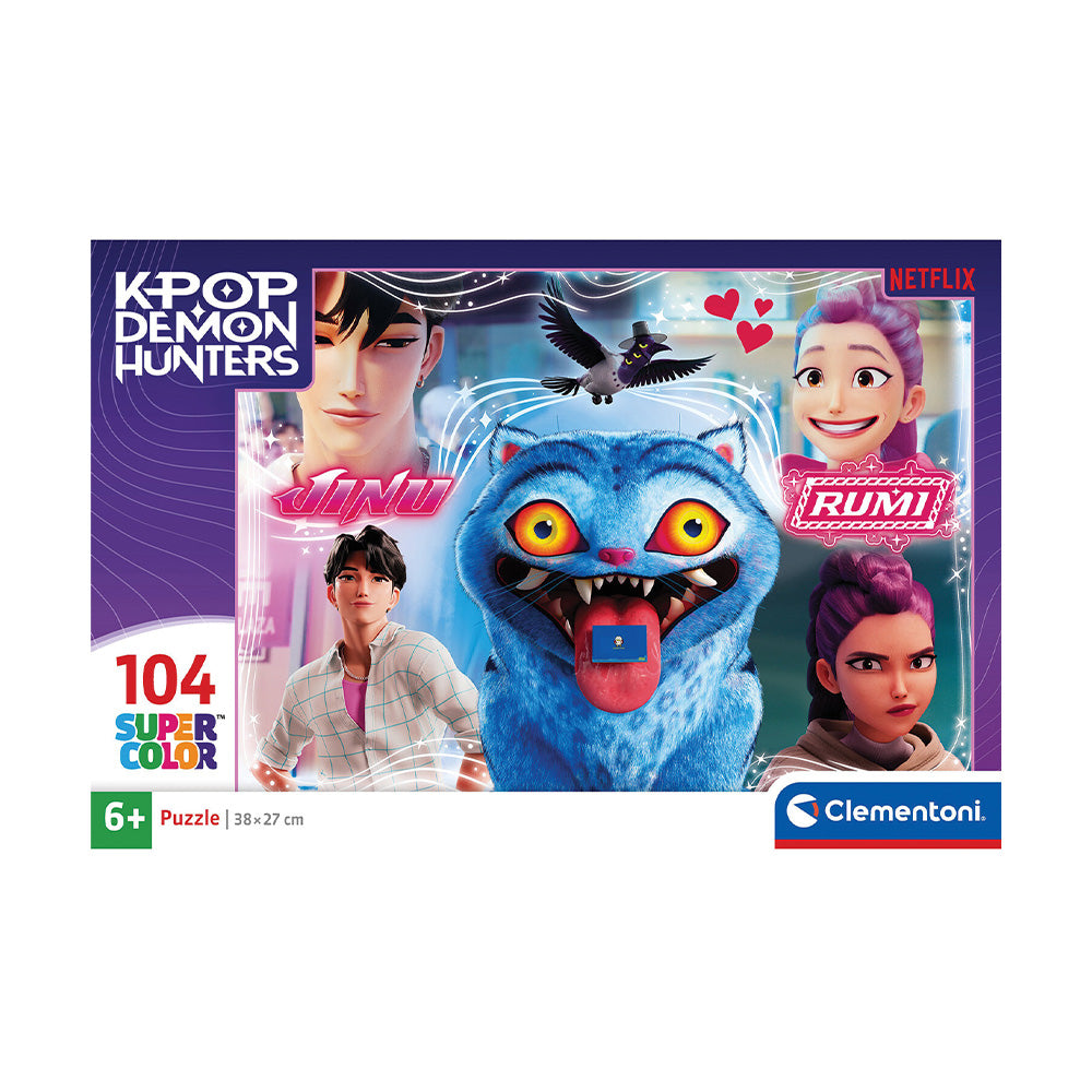 Clementoni Παιδικό Puzzle Super Color K-Pop Demon Hunters 104 Τμχ