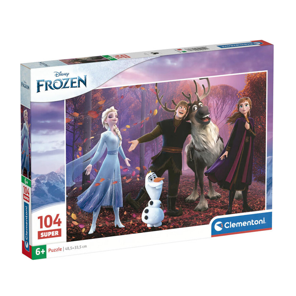 Clementoni Puzzle Παιδικό  Super Color Disney Frozen 104 τμχ