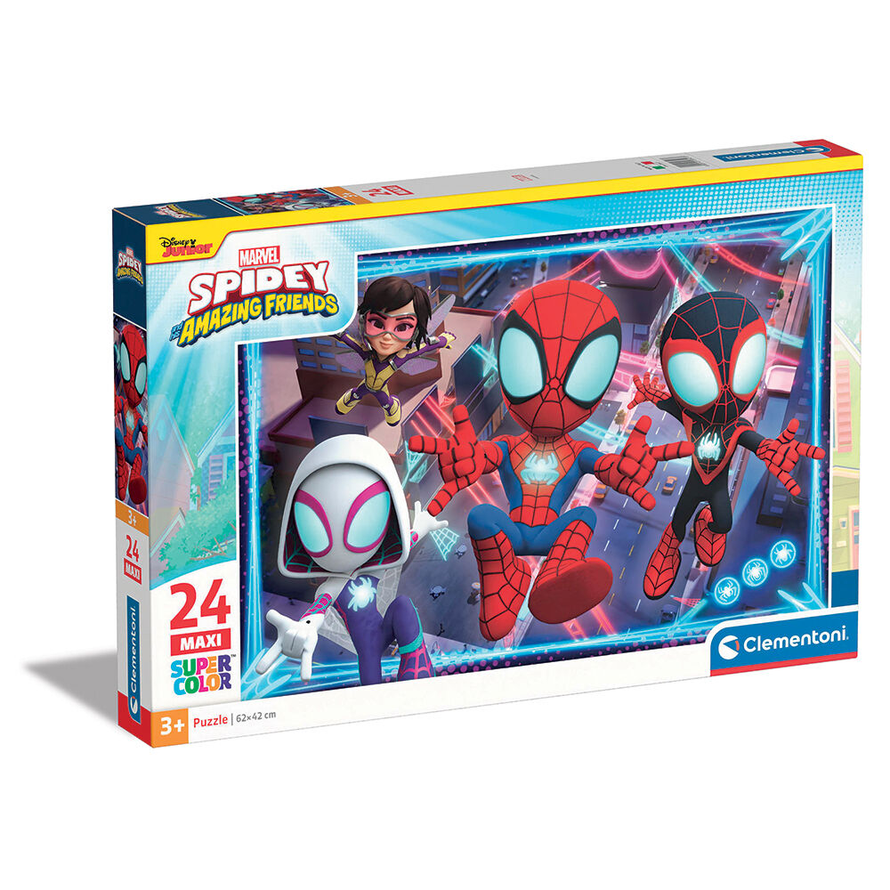 ClementoniClementoni Puzzle Παιδικό Maxi Super Color Marvel Spidey Και Οι Απίθανοι Φίλοι Του 24 τμχpapell.gr