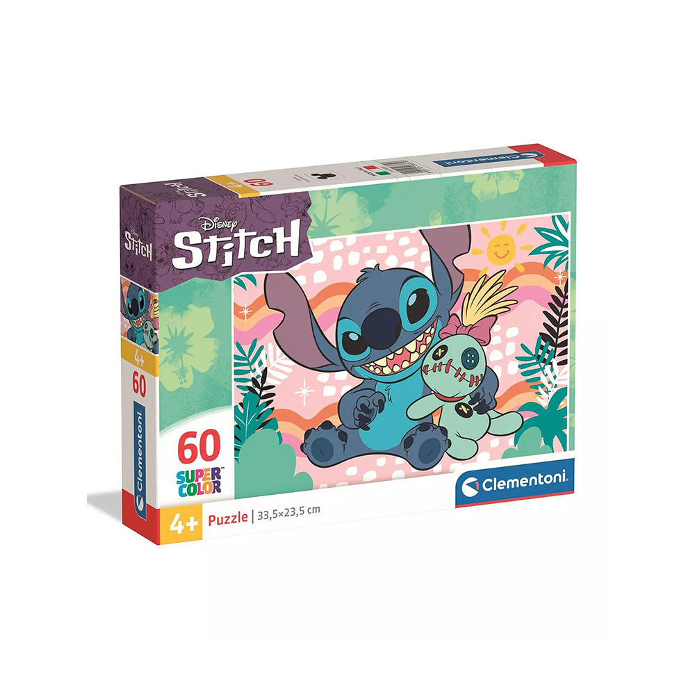 ClementoniClementoni Puzzle Παιδικό S.C Stitch 60 Τμχpapell.gr