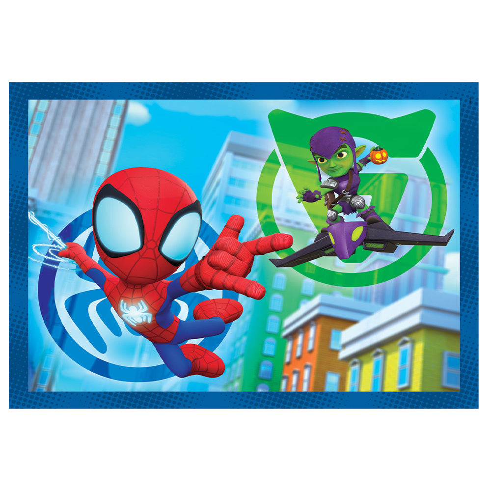 ClementoniClementoni Puzzle Παιδικό 4 in 1 Super Color Marvel Spidey Και Οι Απίθανοι Φίλοι Του 12-16-20-24 τμχpapell.gr