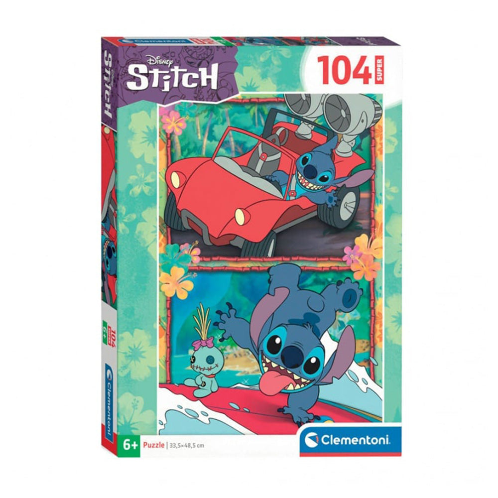 Clementoni Puzzle Παιδικό Super Color Stitch 104 Τμχ