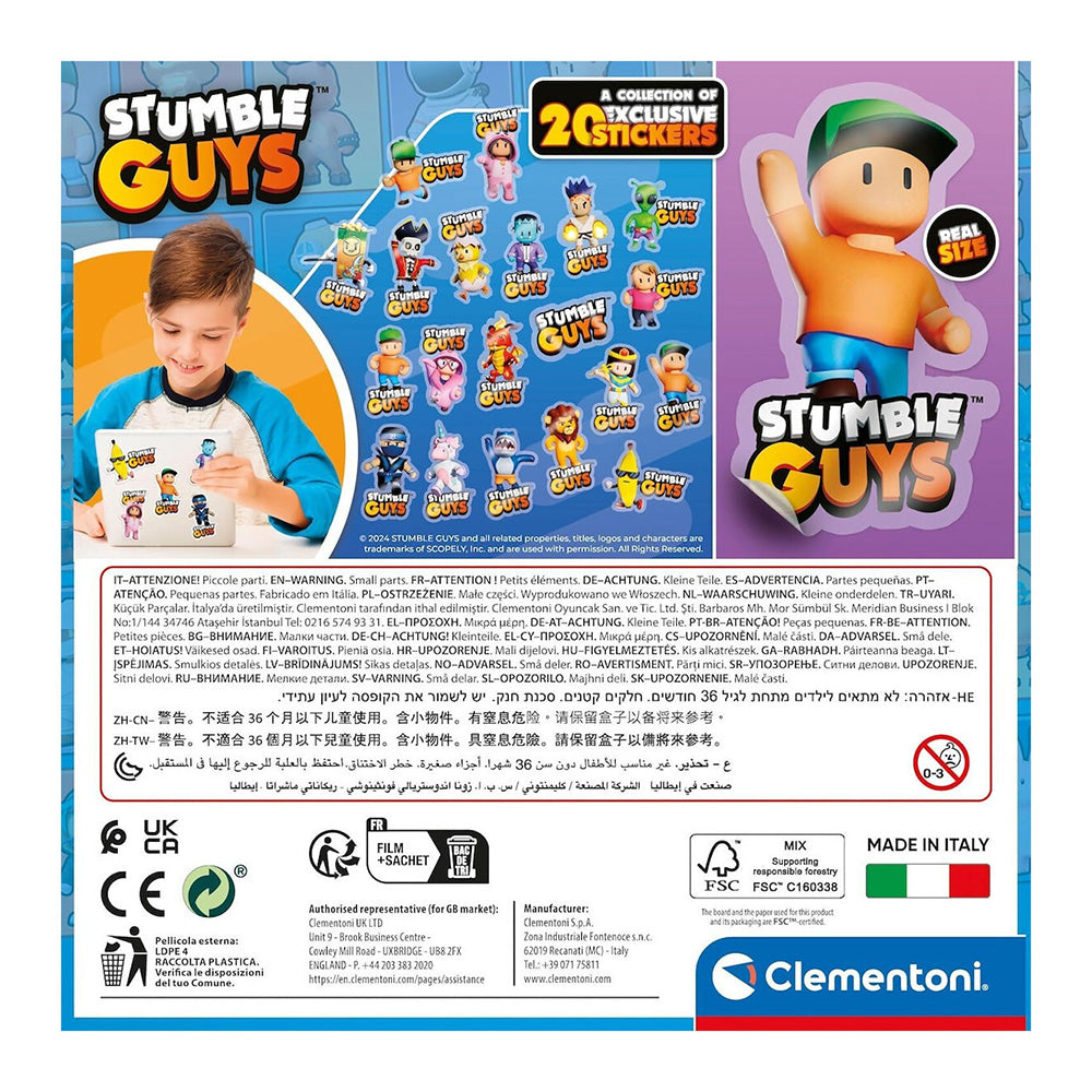 Clementoni Puzzle Παιδικό Super Color Stumble Guys 180 Τμχ