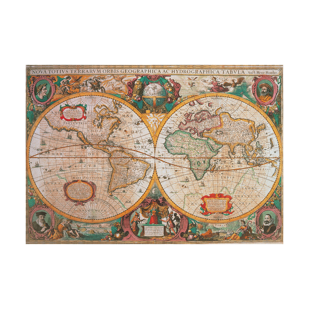 ClementoniClementoni Puzzle High Quality Collection Χάρτης Αντίκα 1000 τμχ - Compact Boxpapell.gr