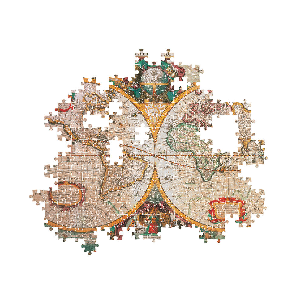 ClementoniClementoni Puzzle High Quality Collection Χάρτης Αντίκα 1000 τμχ - Compact Boxpapell.gr