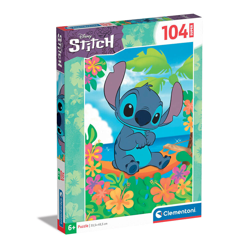 Clementoni Παιδικό Puzzle Super Color Disney Stitch 104 Τμχ.
