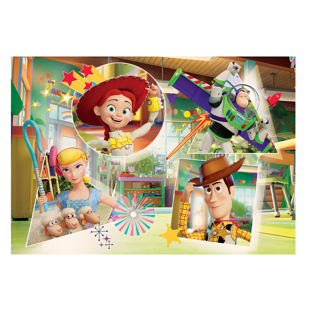 Clementoni Παιδικό Puzzle Super Color Toy Story 48,5x33,5 εκ 104 Τμχ