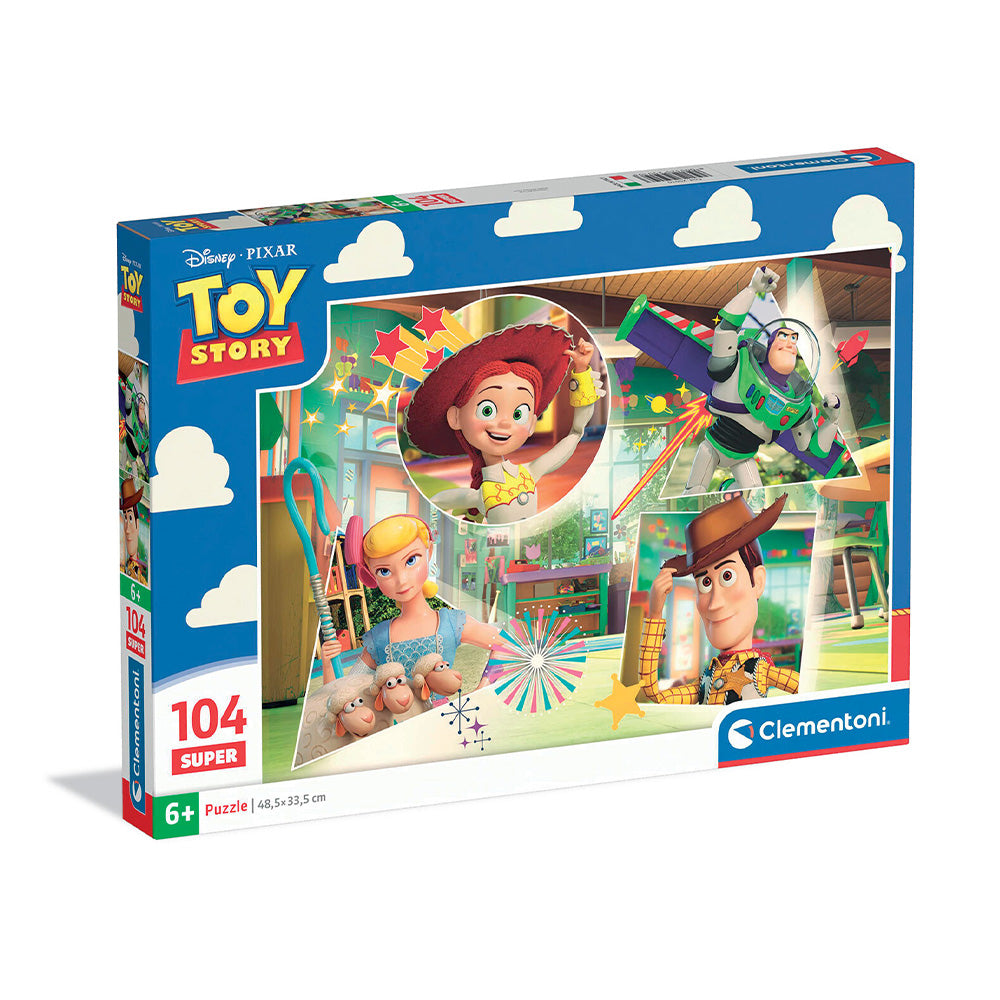 Clementoni Παιδικό Puzzle Super Color Toy Story 48,5x33,5 εκ 104 Τμχ