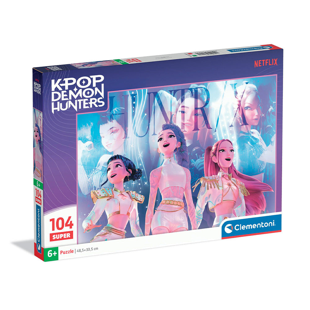 Clementoni Παιδικό Puzzle Super Color K-Pop Demon Hunters 48,5x33,5 εκ 104 Τμχ