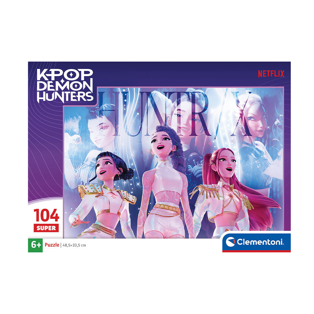 Clementoni Παιδικό Puzzle Super Color K-Pop Demon Hunters 48,5x33,5 εκ 104 Τμχ