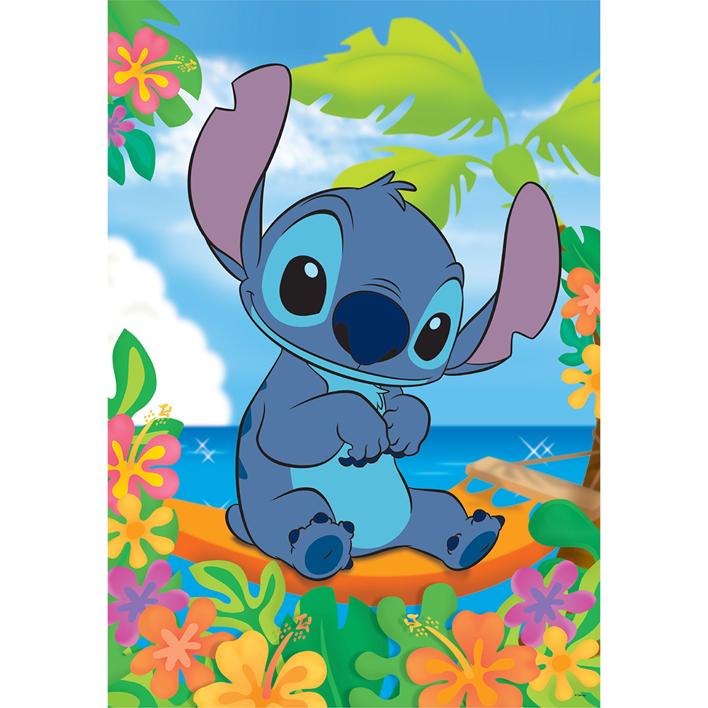 Clementoni Puzzle Παιδικό Super Color Disney Stitch 104 τμχ