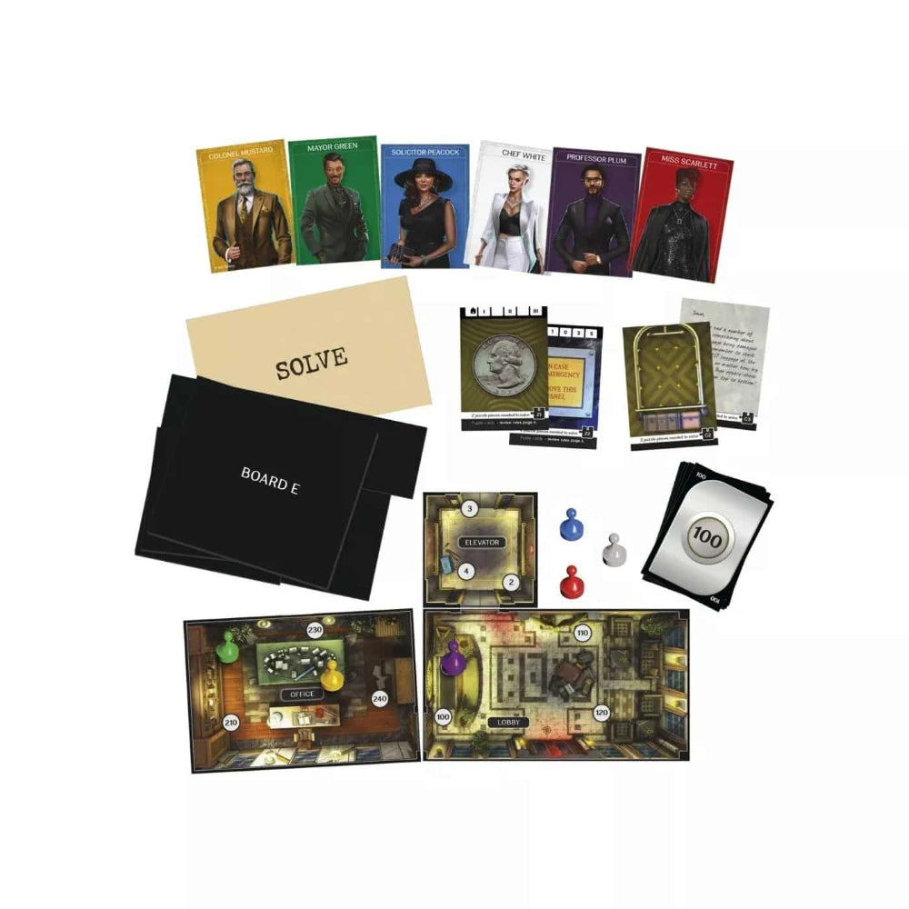 HasbroHasbro Cluedo Escape The Midnight Hotelpapell.gr