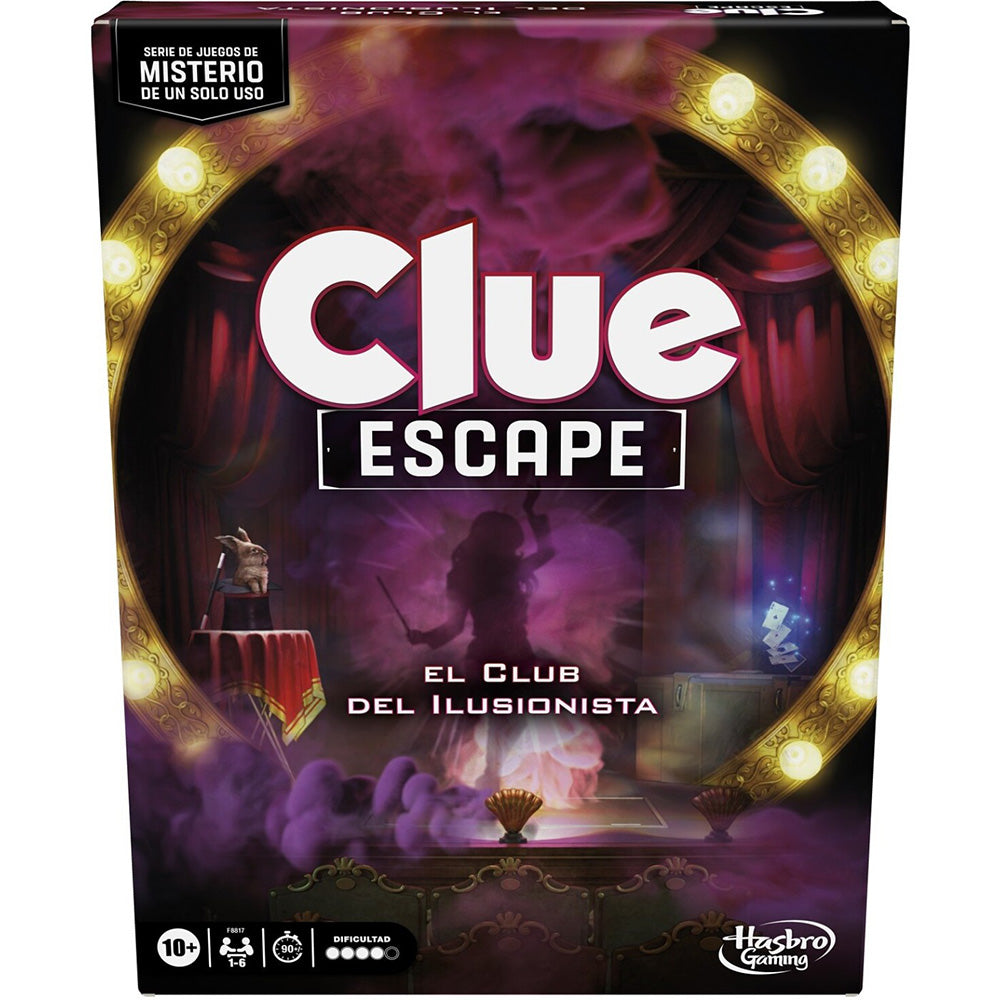 Hasbro Cluedo Escape The Illusionists Club 