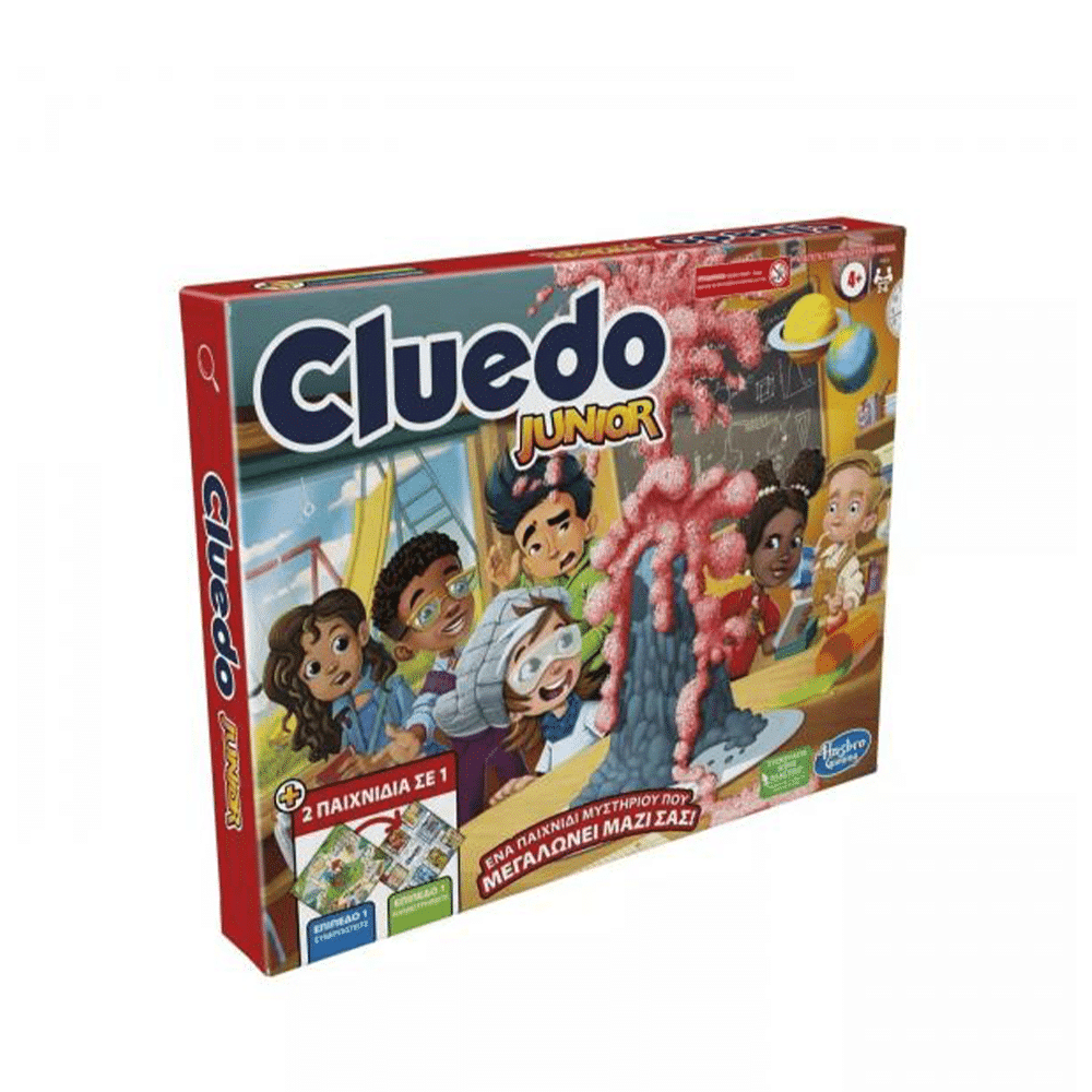 HASBROHasbro Cluedo Junior- Μυστήριο Στο Επιστημονικό Εργαστήριοpapell.gr