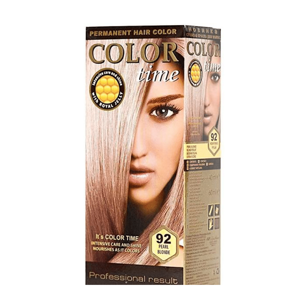 Color TimeColor Time Μόνιμη Βαφή Μαλλιών Gel Nο92- Pearl Blondepapell.gr