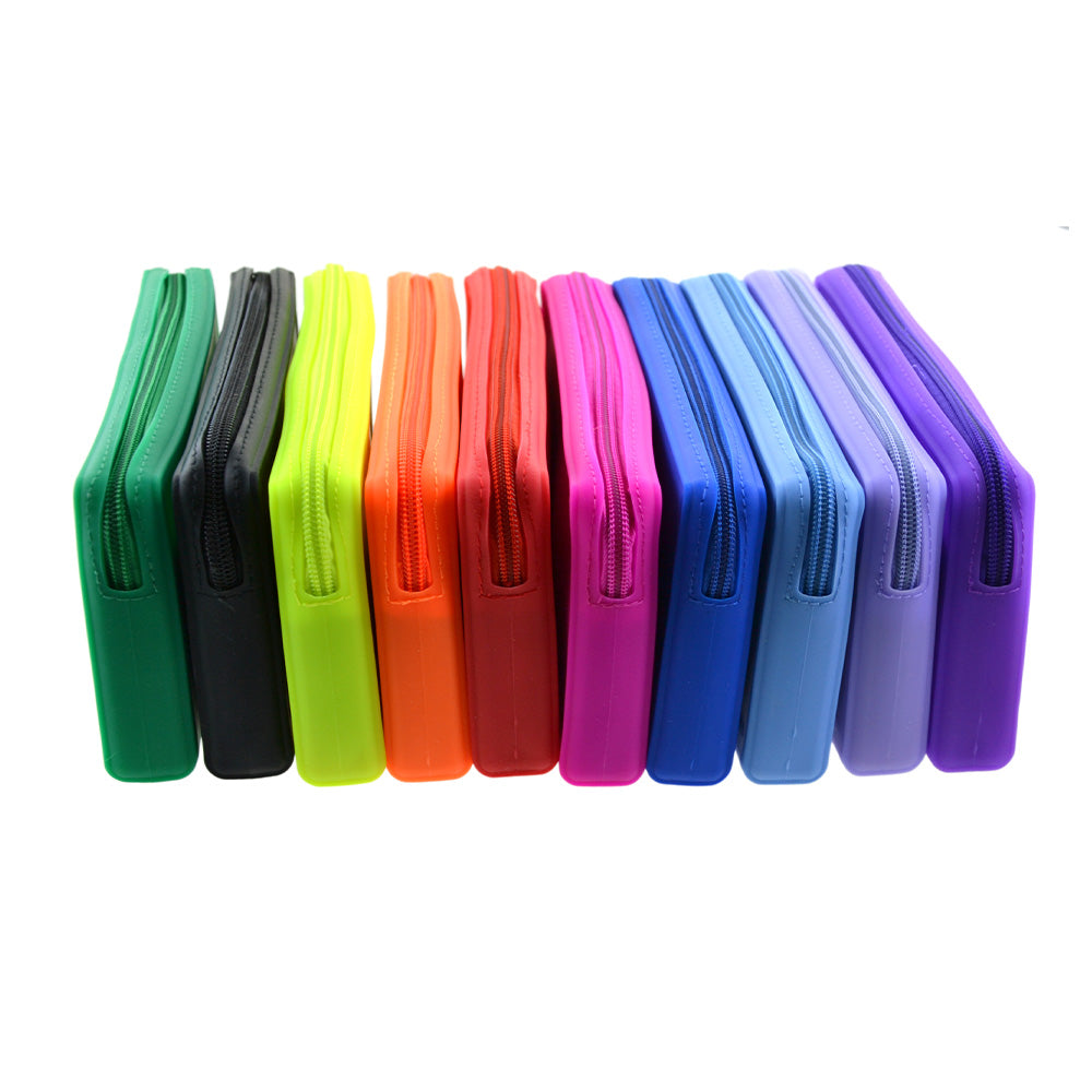 Colorline Κασετίνα Flat Σιλικόνης 10 Χρώματα - 1 Τμχ