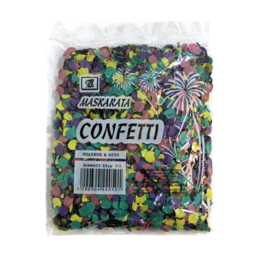 MaskarataΚομφεττί 50grpapell.gr