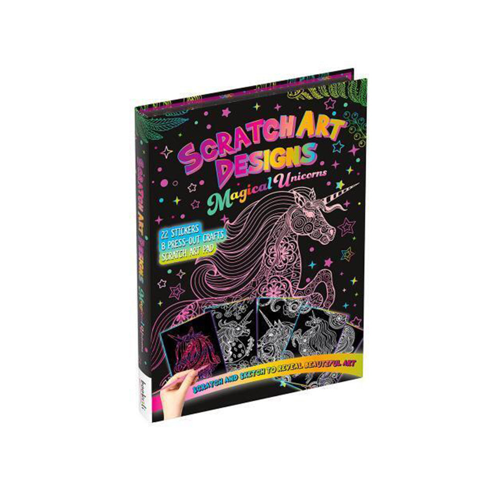 Craft Folders: Unicorn Scratch Art