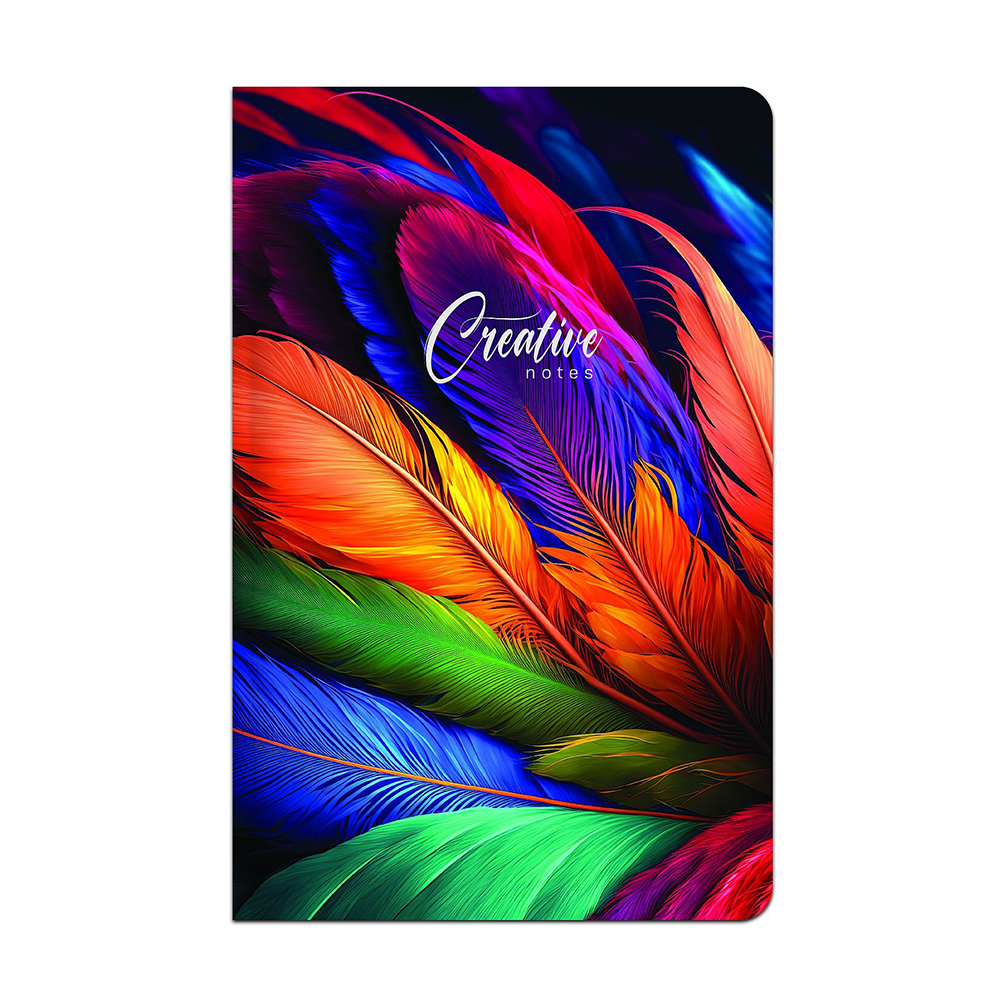 LABELΣημειωματάριο Creative A6 4 Σχέδιαpapell.gr