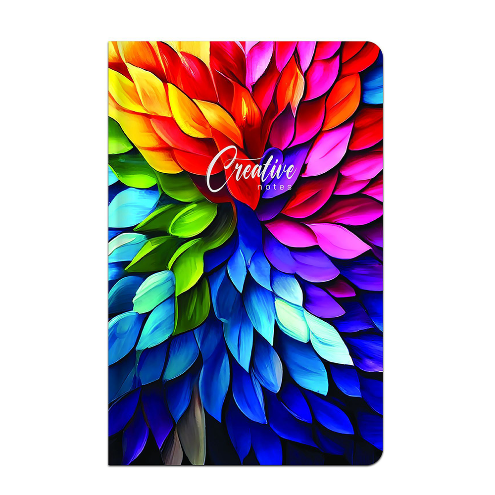 LABELΣημειωματάριο Creative A6 4 Σχέδιαpapell.gr