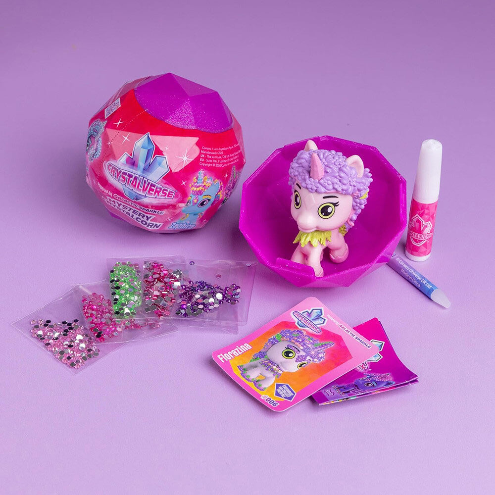 Crystalverse Mystery Capsule – Μονόκερος Έκπληξη με 750 Κρυστάλλους