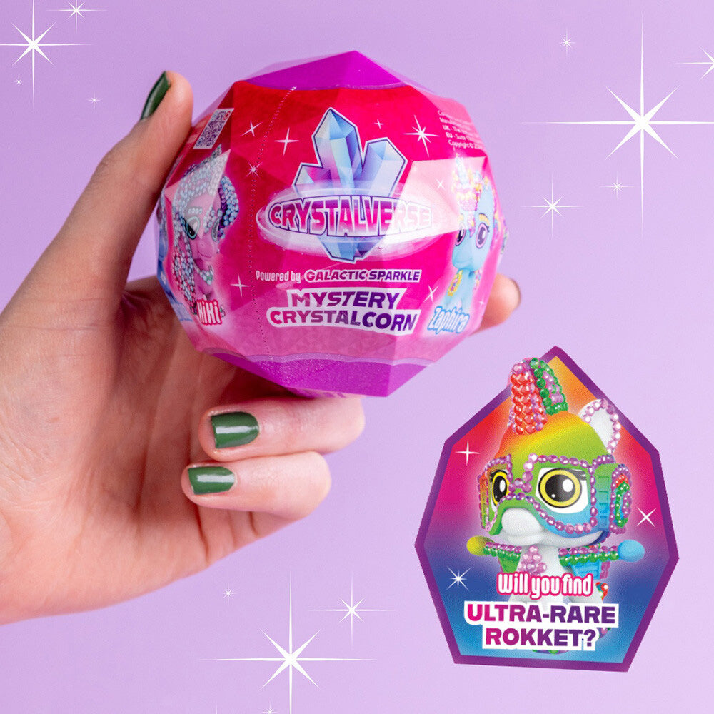 Crystalverse Mystery Capsule – Μονόκερος Έκπληξη με 750 Κρυστάλλους