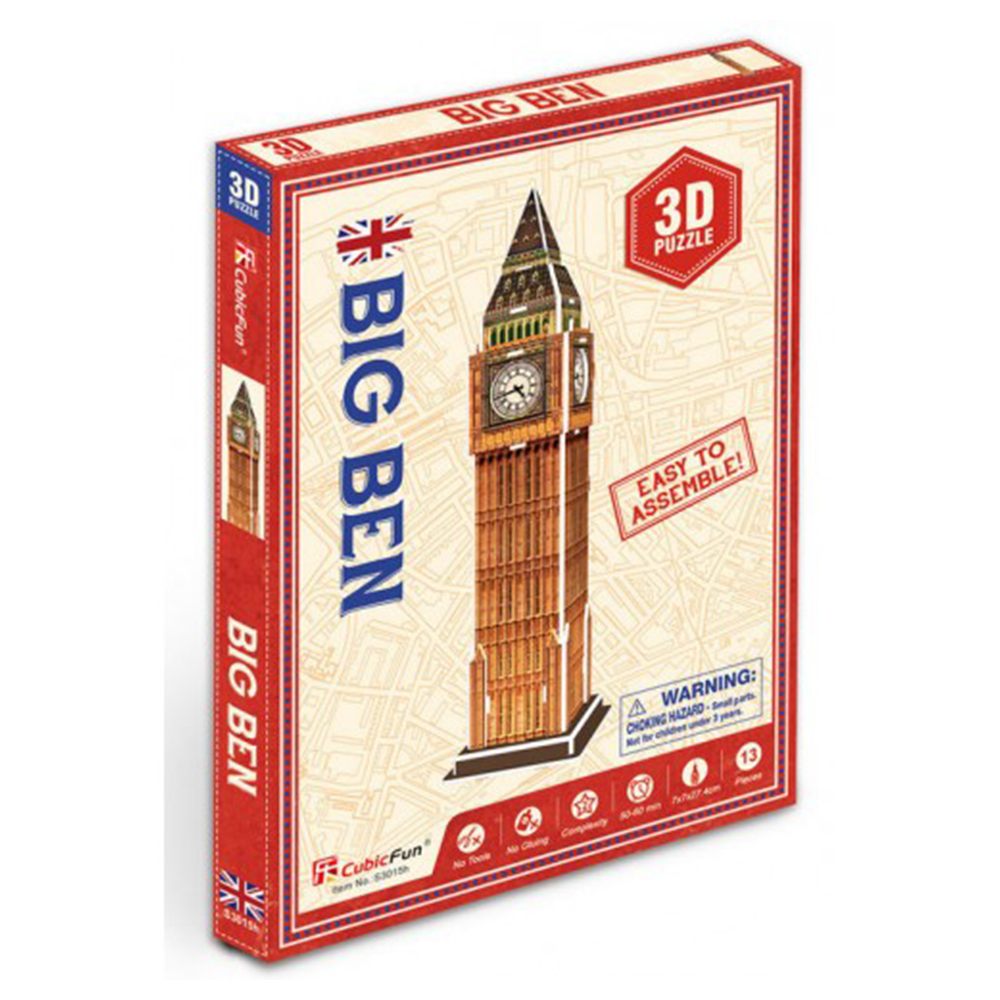 Cubic Fun 3D Puzzle Big Ben Mini