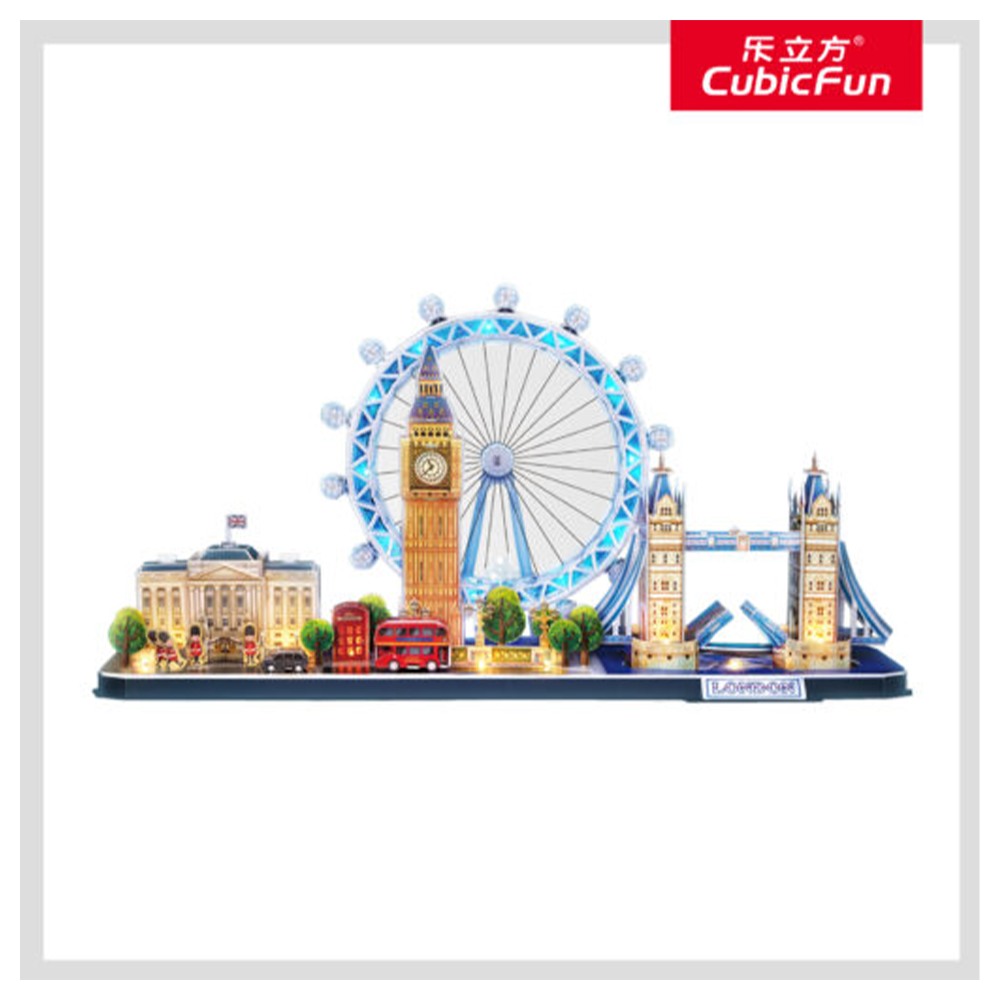 Cubic Fun 3D Puzzle City Line London (Led)