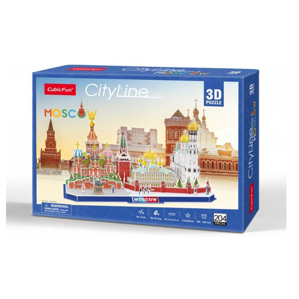 CUBICFUNCubic Fun 3D Puzzle City Line Moscowpapell.gr