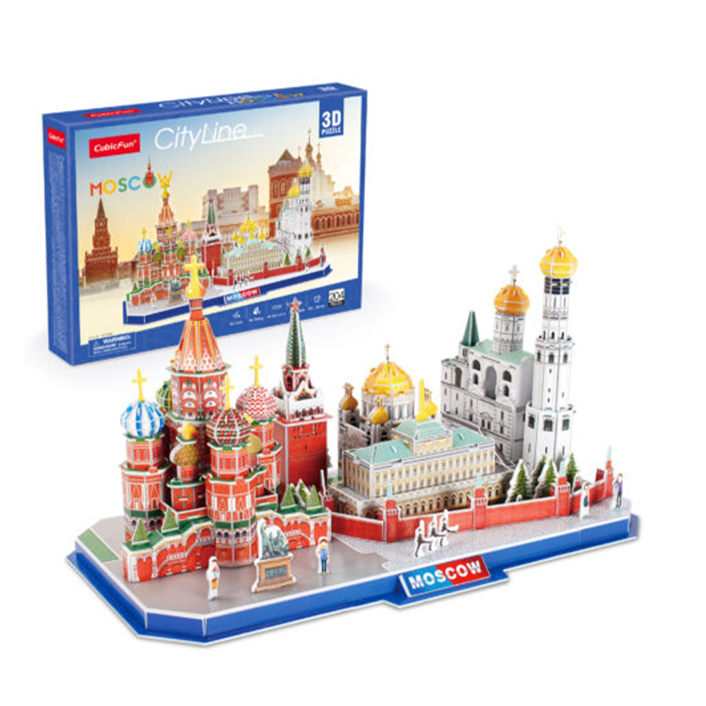 CUBICFUNCubic Fun 3D Puzzle City Line Moscowpapell.gr
