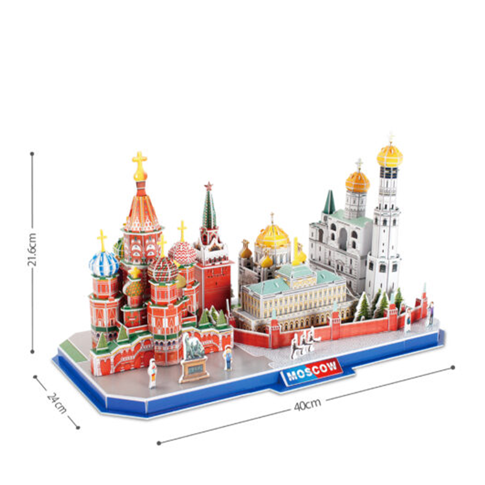 CUBICFUNCubic Fun 3D Puzzle City Line Moscowpapell.gr