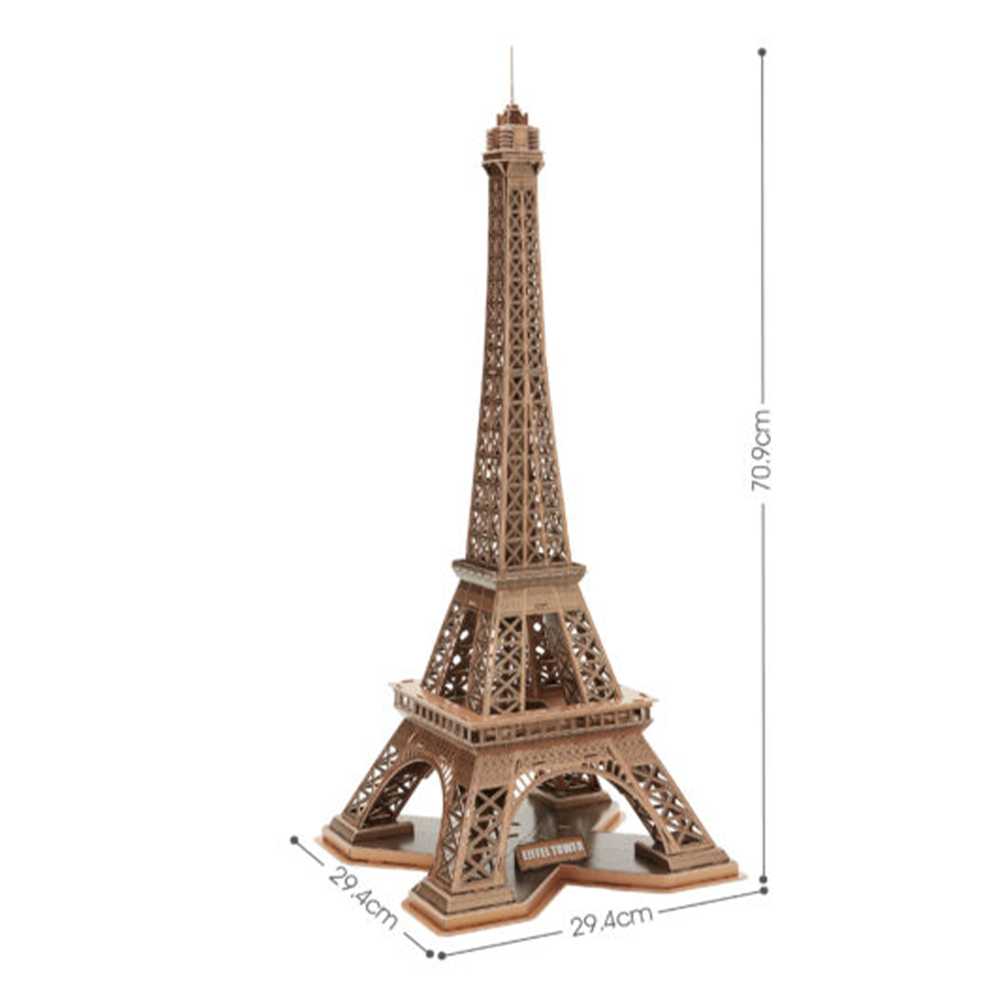 Cubic Fun 3D Puzzle Eiffel Tower National Geographic