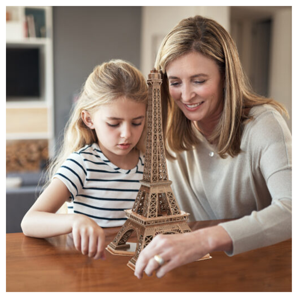 Cubic Fun 3D Puzzle Eiffel Tower National Geographic