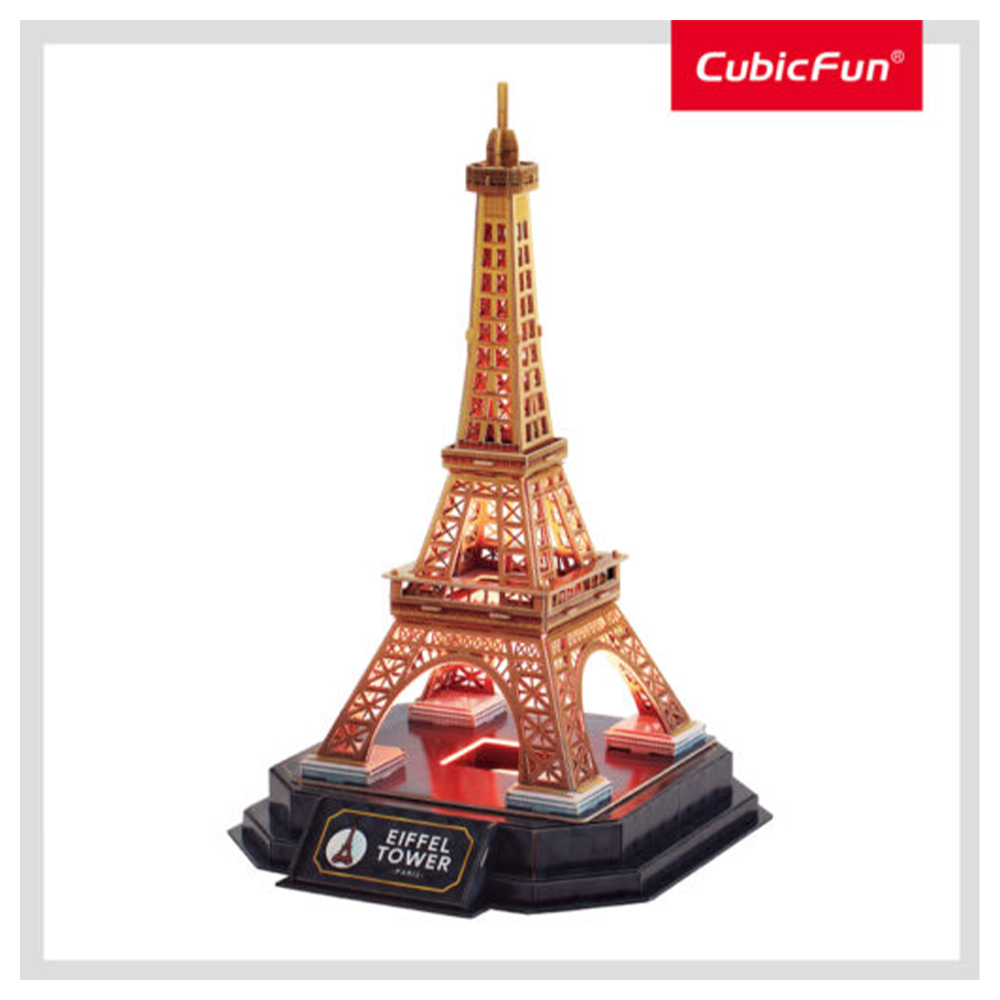 CUBICFUNCubic Fun 3D Puzzle Eiffel Tower Night Edition(Led)papell.gr
