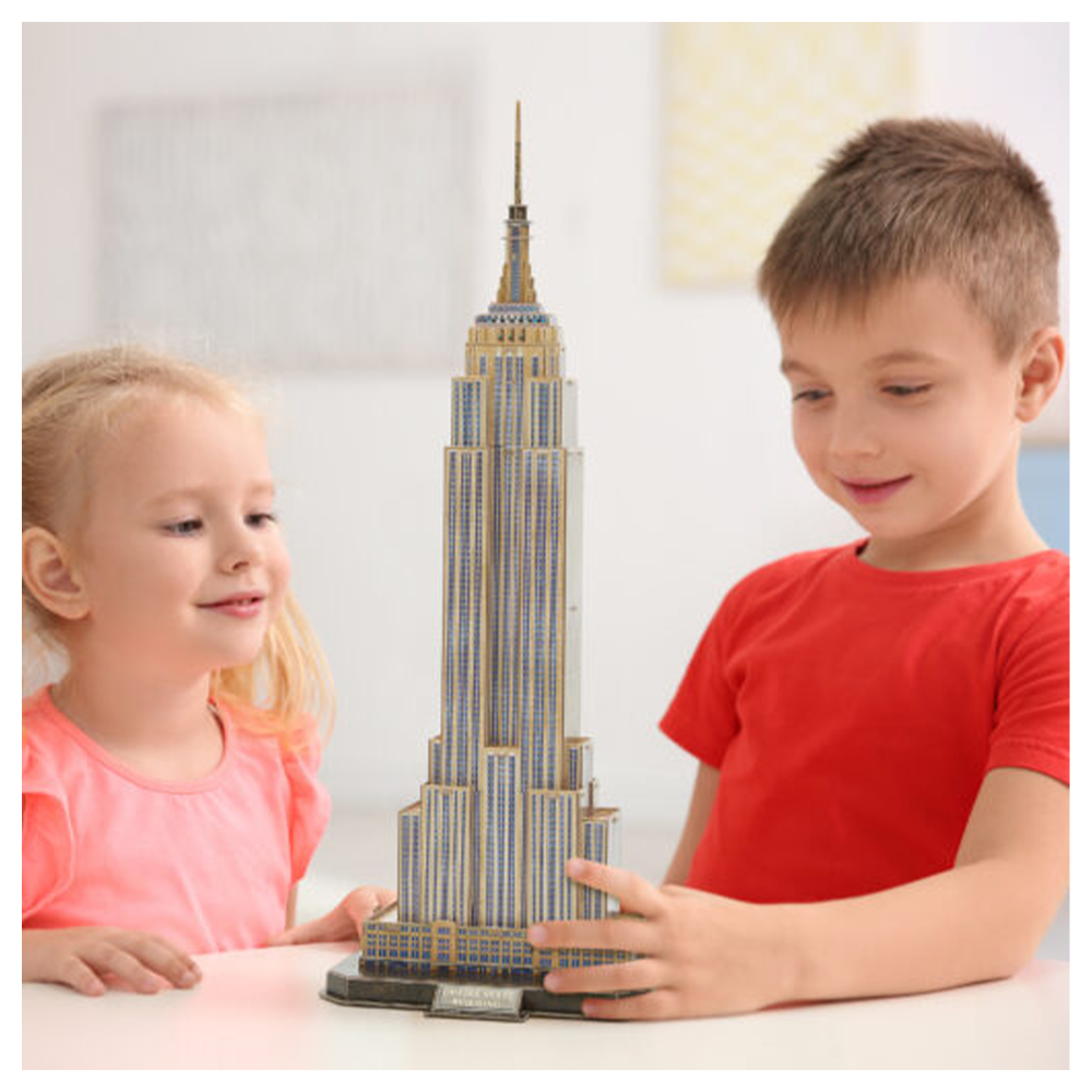 Cubic Fun 3D Puzzle Empire State Building National Geographic