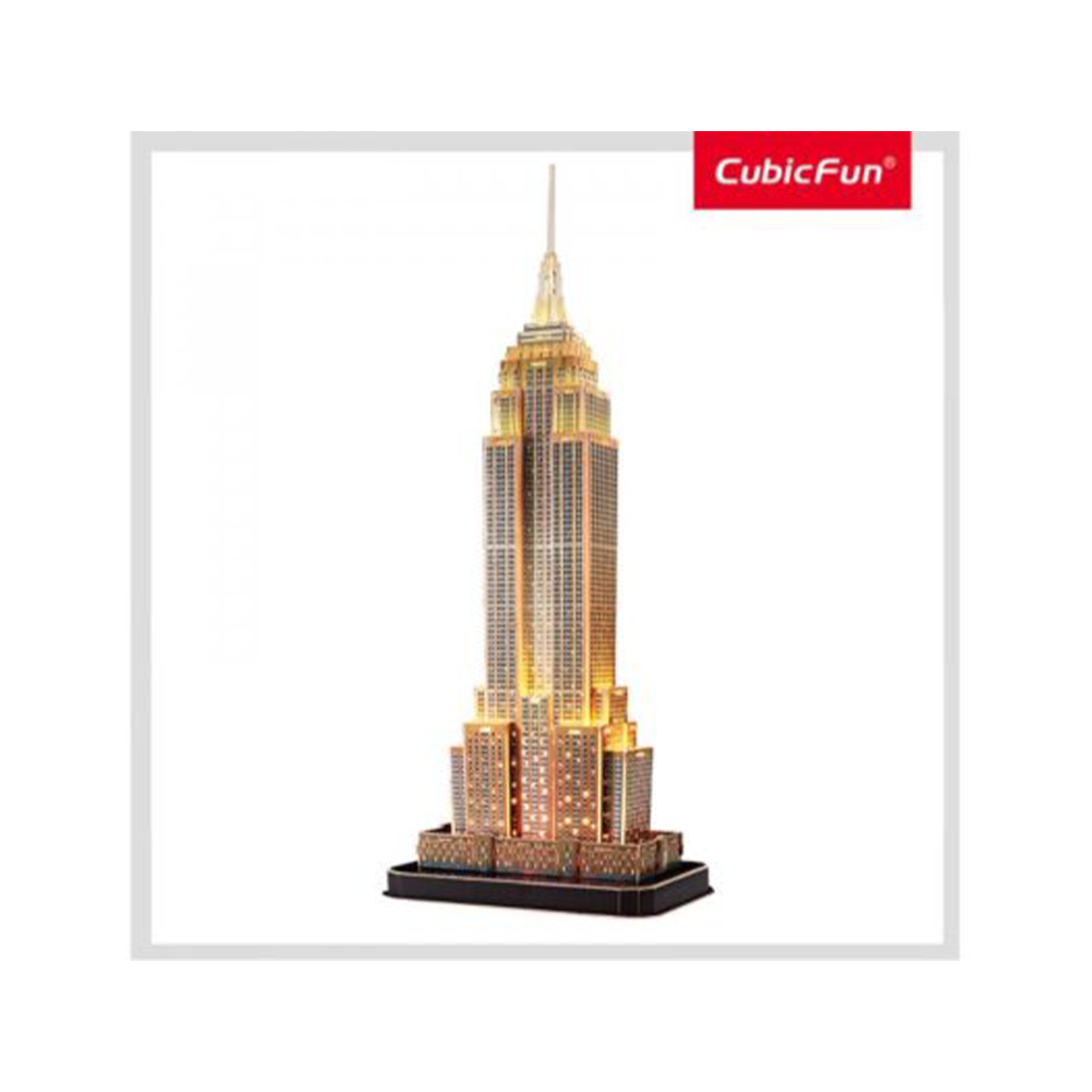 Cubic Fun 3D Puzzle Empire State Building Night Edition (Led)