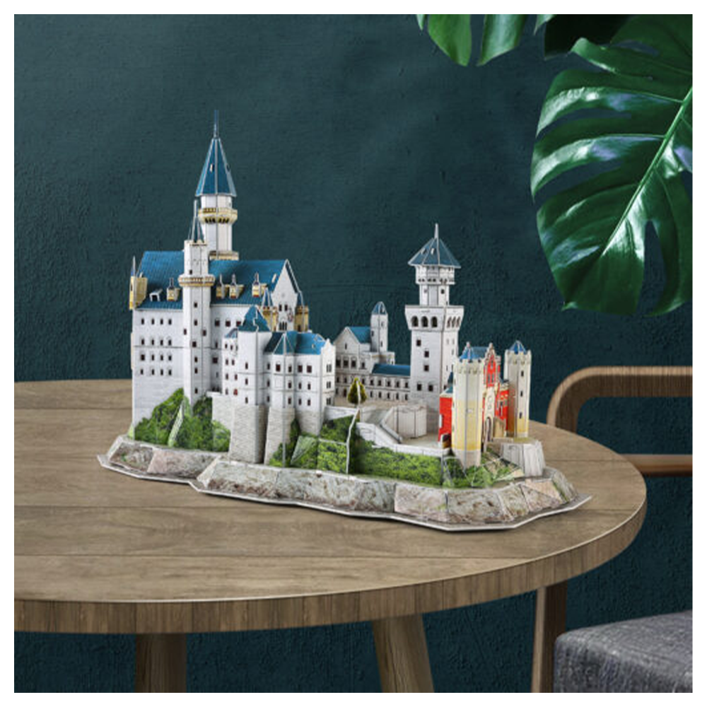 Cubic Fun 3D Puzzle Neuschwanstein Castle National Geographic