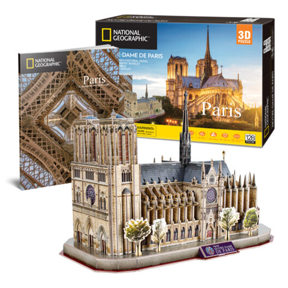 CUBICFUNCubic Fun 3D Puzzle Notre Dame De Pari National Geographicpapell.gr