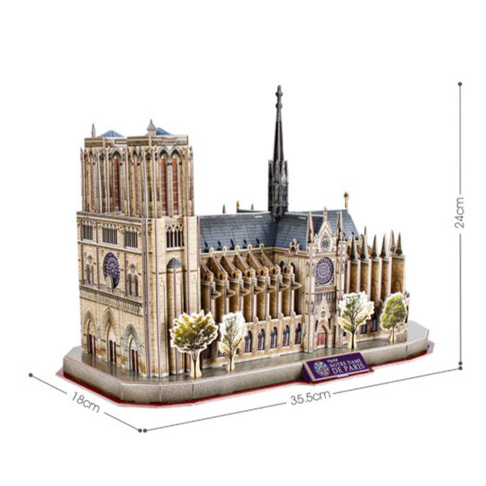 CUBICFUNCubic Fun 3D Puzzle Notre Dame De Pari National Geographicpapell.gr