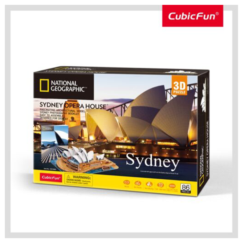 CUBICFUNCubic Fun 3D Puzzle Opera House National Geographicpapell.gr