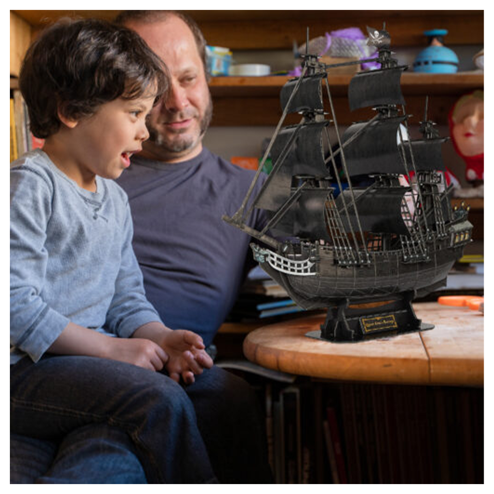 Cubic Fun 3D Puzzle Pirate Ship Queen Anne's Revenge