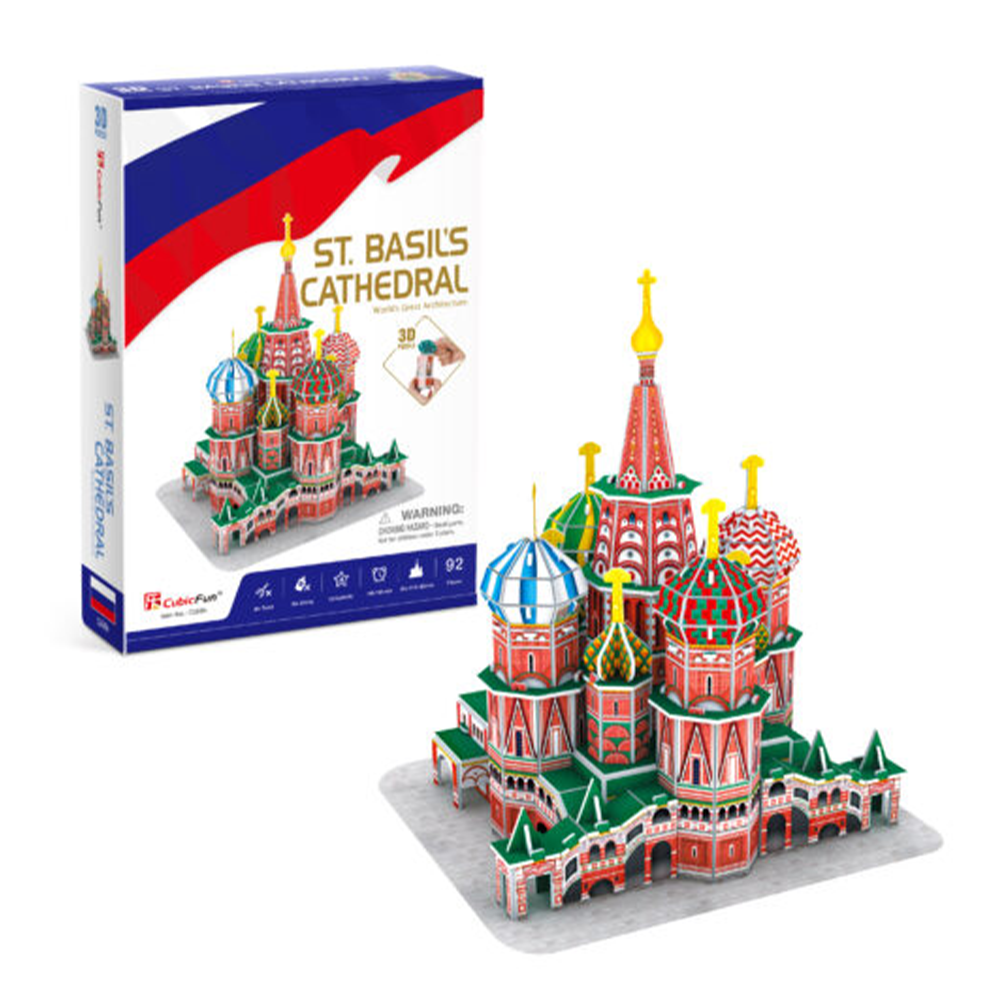 Cubic Fun 3D Puzzle St. Basil's Cathedral